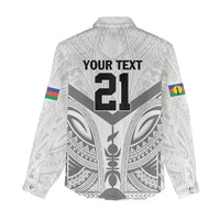 New Caledonia Football Custom Women Casual Shirt Go Champions Les Cagous LT9 - Polynesian Pride