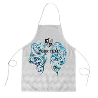 Queensland Maori Kiwi Personalised Apron Ma Kakariki Papua Shell Maori Tribal Tattoo - Polynesian Pride