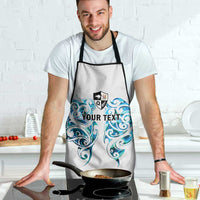 Queensland Maori Kiwi Personalised Apron Ma Kakariki Papua Shell Maori Tribal Tattoo - Polynesian Pride