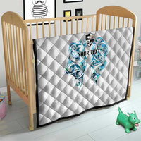 Queensland Maori Kiwi Personalised Quilt Ma Kakariki Papua Shell Maori Tribal Tattoo LT9 - Polynesian Pride