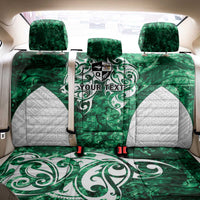 Queensland Maori Kiwi Personalised Back Car Seat Cover Kikirangi Papua Shell Maori Tribal Tattoo LT9 - Polynesian Pride
