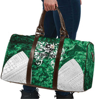 Queensland Maori Kiwi Personalised Travel Bag Kikirangi Papua Shell Maori Tribal Tattoo - Polynesian Pride