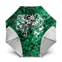 Queensland Maori Kiwi Personalised Umbrella Kikirangi Papua Shell Maori Tribal Tattoo - Polynesian Pride