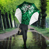 Queensland Maori Kiwi Personalised Umbrella Kikirangi Papua Shell Maori Tribal Tattoo - Polynesian Pride