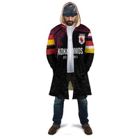 Queensland Papua New Guinea Custom Cloak All Black Pacific PNG Tribal Style - Polynesian Pride