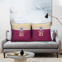 Queensland Samoa Custom Pillow Cover Maroon Pacific Polynesian Tribal Pattern LT9 - Polynesian Pride