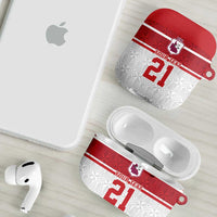 Queensland Tonga Custom AirPods Case QLD with Tongan Ngatu Pattern - Polynesian Pride