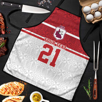 Queensland Tonga Custom Apron QLD with Tongan Ngatu Pattern - Polynesian Pride