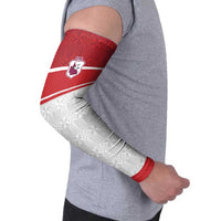 Queensland Tonga Custom Arm Sleeves QLD with Tongan Ngatu Pattern LT9 - Polynesian Pride