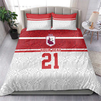 Queensland Tonga Custom Bedding Set QLD with Tongan Ngatu Pattern LT9 - Polynesian Pride