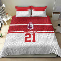 Queensland Tonga Custom Bedding Set QLD with Tongan Ngatu Pattern LT9 - Polynesian Pride