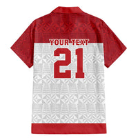 Queensland Tonga Custom Family Matching Mermaid Dress and Hawaiian Shirt QLD with Tongan Ngatu Pattern LT9 - Polynesian Pride