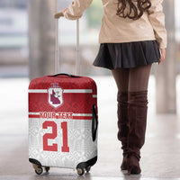 Queensland Tonga Custom Luggage Cover QLD with Tongan Ngatu Pattern