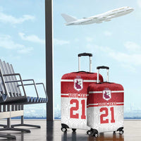 Queensland Tonga Custom Luggage Cover QLD with Tongan Ngatu Pattern