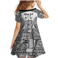 Personalised Tonga 676 Family Matching Mermaid Dress and Hawaiian Shirt Tribal Kupesi Ngatu Unique