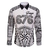 Personalised Tonga 676 Family Matching Off The Shoulder Long Sleeve Dress and Hawaiian Shirt Tribal Kupesi Ngatu Unique