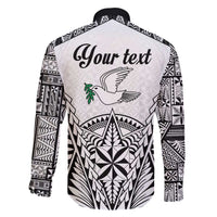 Personalised Tonga 676 Family Matching Off Shoulder Short Dress and Hawaiian Shirt Tribal Kupesi Ngatu Unique