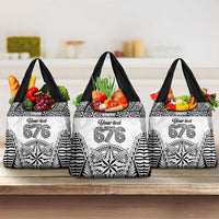 Personalised Tonga 676 Grocery Bag Tribal Kupesi Ngatu Unique