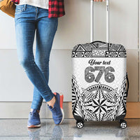 Personalised Tonga 676 Luggage Cover Tribal Kupesi Ngatu Unique LT9 - Polynesian Pride