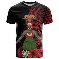 Huli Wigmen Tribe Hela Province T Shirt Papua New Guinea Indigenous Pattern LT9 Black - Polynesian Pride