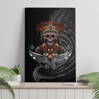Mokomoko Tribe Eastern Highlands Province Canvas Wall Art Papua New Guinea Indigenous Pattern LT9 - Polynesian Pride