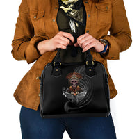 Mokomoko Tribe Eastern Highlands Province Shoulder Handbag Papua New Guinea Indigenous Pattern LT9 - Polynesian Pride
