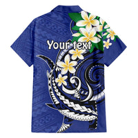FSM Chuuk State Polynesian Shark Tattoo Personalised Family Matching Off Shoulder Short Dress and Hawaiian Shirt LT9 - Polynesian Pride