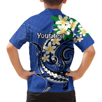 FSM Pohnpei Polynesian Shark Tattoo Personalised Family Matching Tank Maxi Dress and Hawaiian Shirt LT9 - Polynesian Pride