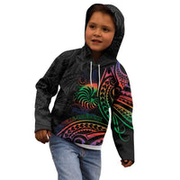 New Caledonia Polynesian Tatoo Personalised Kid Hoodie
