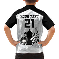 Custom New Zealand South Africa Rugby Kid Hawaiian Shirt History Commemorative World Cup Winners Unique LT9 - Polynesian Pride