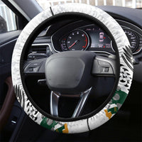 New Zealand South Africa Rugby Steering Wheel Cover History Commemorative World Cup Winners Unique LT9 - Polynesian Pride