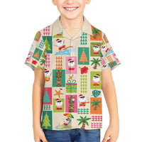 Mele Kalikimaka Hawaii Christmas Hawaiian Shirt Funny Santan Hippie Style