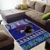 American Samoa Christmas Area Rug Manuia le Kerisimasi Polynesian Tribal LT9 - Polynesian Pride