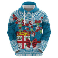 Fijian Tagimoucia Flowers Zip Hoodie Christmas Coquette bow