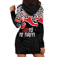 Aotearoa Toitu Te Tiriti Hoodie Dress New Zealand Stand Together Stand Stronger