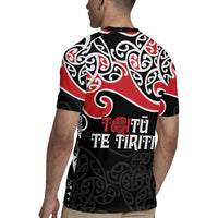 Aotearoa Toitu Te Tiriti Rugby Jersey New Zealand Stand Together Stand Stronger