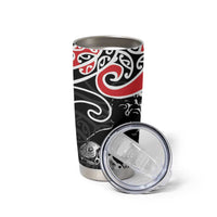 Aotearoa Toitu Te Tiriti Tumbler Cup New Zealand Stand Together Stand Stronger LT9 - Polynesian Pride