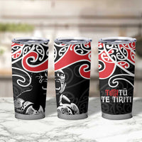 Aotearoa Toitu Te Tiriti Tumbler Cup New Zealand Stand Together Stand Stronger LT9 - Polynesian Pride