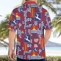 Kiribati Tekeraoi n te Kiritimati Hawaiian Shirt Pacific Patchwork Xmas Vibes - Polynesian Pride