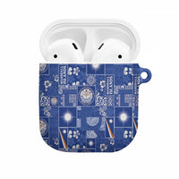 Marshall Islands Merry Christmas AirPods Case Pacific Patchwork Xmas Vibes - Polynesian Pride