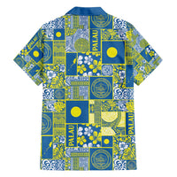 Palau Ungil Kurismas Family Matching Puletasi and Hawaiian Shirt Pacific Patchwork Xmas Vibes LT9 - Polynesian Pride