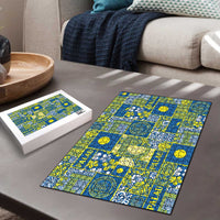 Palau Ungil Kurismas Puzzle Pacific Patchwork Xmas Vibes - Polynesian Pride