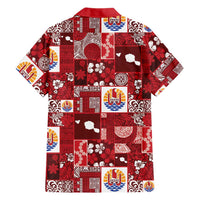 Tahiti Oaoa I Teie Noera Family Matching Tank Maxi Dress and Hawaiian Shirt Pacific Patchwork Xmas Vibes - Polynesian Pride