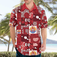 Tahiti Oaoa I Teie Noera Hawaiian Shirt Pacific Patchwork Xmas Vibes - Polynesian Pride