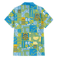 Tuvalu Manuia te Kilisimasi Family Matching Mermaid Dress and Hawaiian Shirt Pacific Patchwork Xmas Vibes - Polynesian Pride