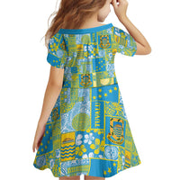 Tuvalu Manuia te Kilisimasi Family Matching Summer Maxi Dress and Hawaiian Shirt Pacific Patchwork Xmas Vibes LT9 - Polynesian Pride