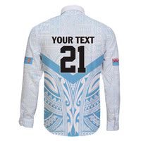 Fiji Football Custom Family Matching Short Sleeve Bodycon Dress and Hawaiian Shirt Bula Boys Go Champions LT9 - Polynesian Pride