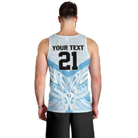 Fiji Football Custom Men Tank Top Bula Boys Go Champions LT9 - Polynesian Pride