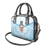Fiji Football Custom Shoulder Handbag Bula Boys Go Champions