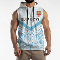 Fiji Football Custom Sleeveless Hoodie Bula Boys Go Champions - Polynesian Pride